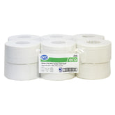 PRO Mini Jumbo 3" Core Toilet Rolls 150mm (Pack of 12)